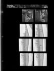 Jr. High School students visit Industrial Center; Tobacco beds (8 Negatives) (January 28, 1964) [Sleeve 81, Folder a, Box 32]